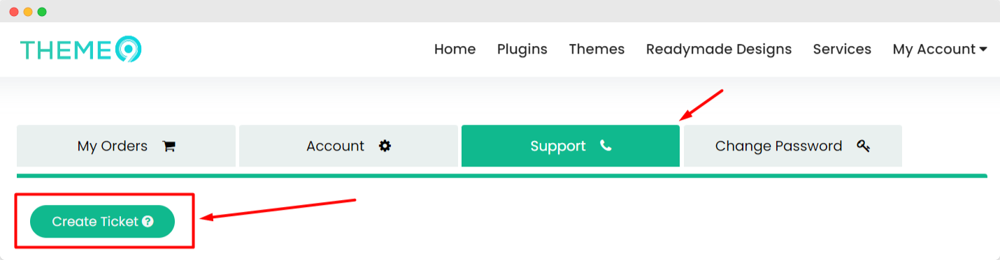 theme9 support System